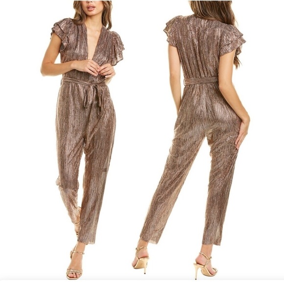 Sabina Musayev Cooper Oscar jumpsuit size medium M - Picture 2 of 10